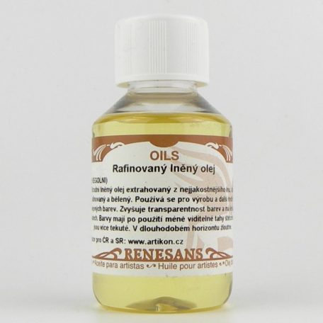 Refined linseed oil Renesans 100ml