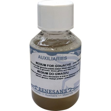 Médium gouache és tempera festékekhez 100ml