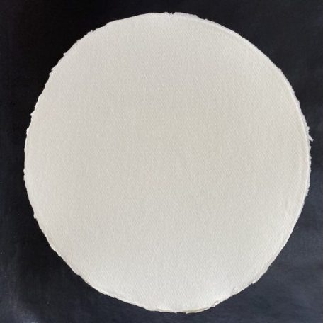 Kerek akvarell kézzel készített Khadi papír 30cm 320g