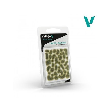 Vallejo Scenery L – Wild Tuft Mixed Green