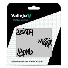 Vallejo Modellező sablon – Street Art n 1