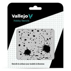 Vallejo modellező sablon – Splash & Stains