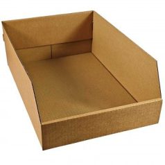 Karton polctároló 26 cm