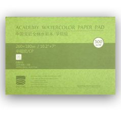   Akvarelltömb - Baohong Pure Cotton Cold Pressed Watercolor Paper Pad 260x180mm