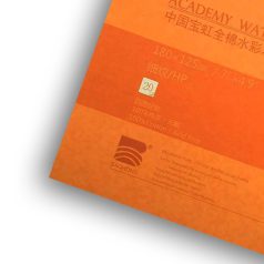   Akvarelltömb - Baohong Pure Cotton Hot Press Watercolor Paper Pad 180x125mm