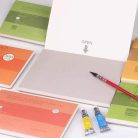 Akvarelltömb - Baohong Pure Cotton Rough Watercolor Paper Pad 380x260mm