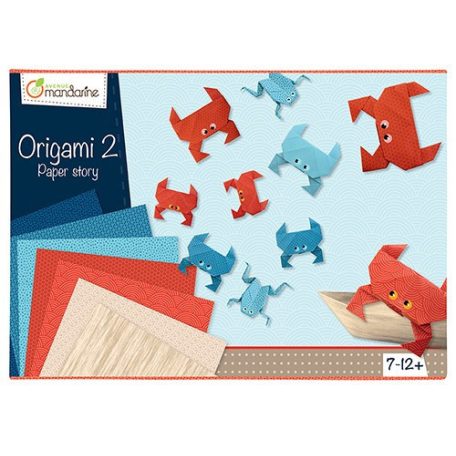 Origami papír készlet - Különleges origami papírok dobozos készletben - Fiúknak