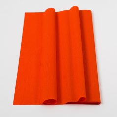 Krepp-papír 75% kreppelés 40 g/m2 NARANCS 0,5 x 2,50 cm