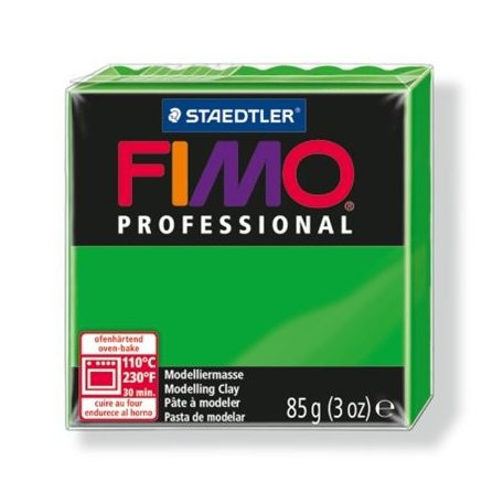 Gyurma, 85 g, égethető, FIMO "Professional", zöld