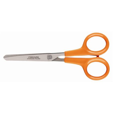 Olló, barkács, 13 cm, FISKARS "Classic", naranc...