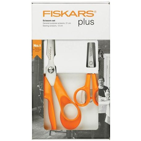 Olló készlet, FISKARS "Classic", narancssárga