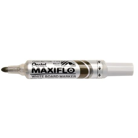 Táblamarker, 2,5 mm, kúpos, PENTEL "Maxiflo MWL...