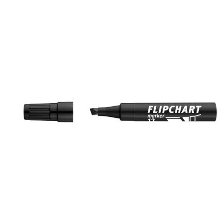 Flipchart marker, 1-4 mm, vágott, ICO "Artip 12...