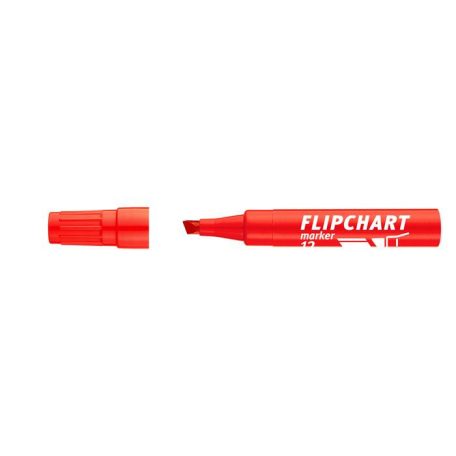 Flipchart marker, 1-4 mm, vágott, ICO "Artip 12...