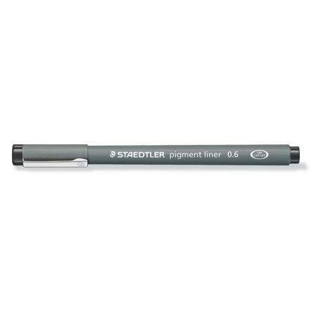 Tusfilc, 0,6 mm, STAEDTLER "Pigment Liner 308",...