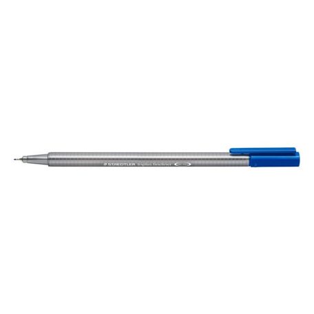 Tűfilc, 0,3 mm, STAEDTLER "Triplus 334", kék