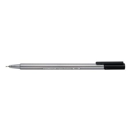 Tűfilc, 0,3 mm, STAEDTLER "Triplus 334", fekete