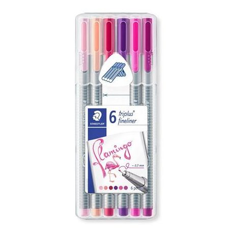 Tűfilc készlet, 0,3 mm, STAEDTLER "Triplus 334"...