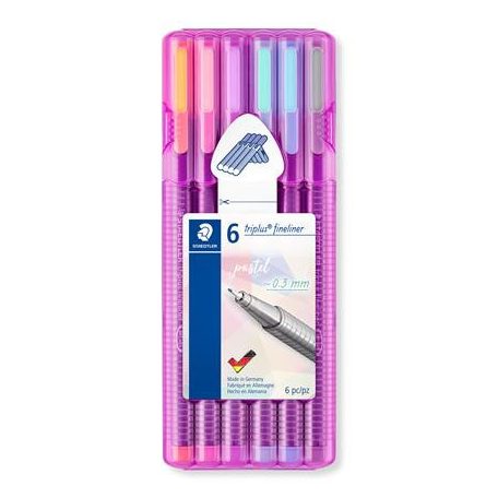 Tűfilc készlet, 0,3 mm, STAEDTLER "Triplus® 334...