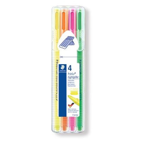 Szövegkiemelő készlet, 1-4 mm, STAEDTLER "Tripl...