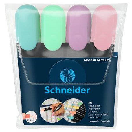 Szövegkiemelő készlet, 1-5 mm, SCHNEIDER "Job P...