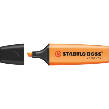 Szövegkiemelő, 2-5 mm, STABILO "BOSS original", narancssárga