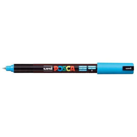 Dekormarker, 0,7 mm, UNI "Posca PC-1MR", világo...