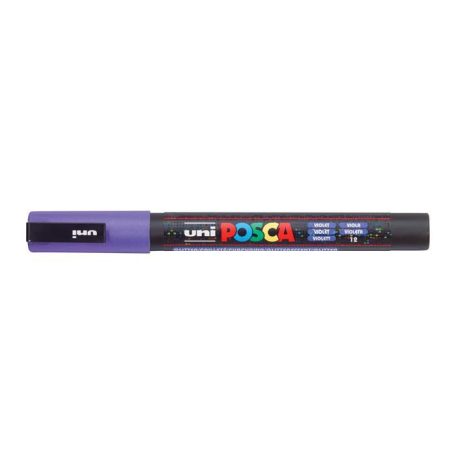 Dekormarker, 0,9-1,3 mm, UNI "Posca PC-3ML", fé...