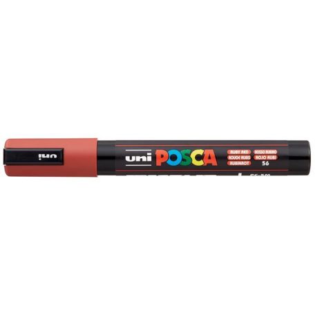 Dekormarker, 1,8-2,5 mm, UNI "Posca PC-5M", rub...