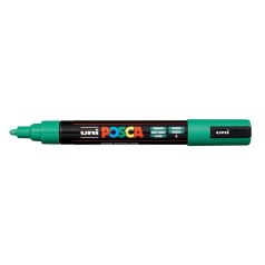 Dekormarker, 1,8-2,5 mm, UNI "Posca PC-5M", zöld