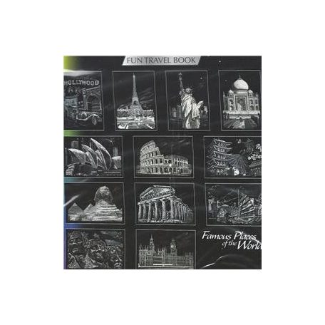 Kreatív hobby - Karckép készlet - Album - Híres helyek