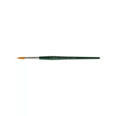   Ecset - Escoda Barroco - szintetikus ecset, rövidnyelű, kerek, hegyes - 6-os méret