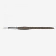   Ecset - Escoda Perla - szintetikus ecset, rövidnyelű, kerek, hegyes - 18-as méret