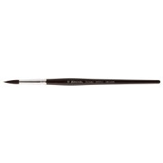   Ecset - Escoda Ultimo - szintetikus ecset, rövidnyelű, kerek, hegyes ecset - 3/0-s méret