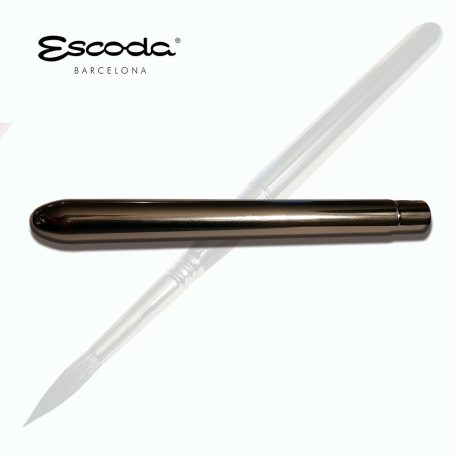 Ecset - Escoda Ultimo Travel - szintetikus ecset, rövidnyelű, kerek, összecsukható - 8-as méret