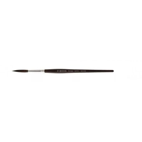 Ecset - Escoda Ultimo - szintetikus ecset, rövidnyelű, kerek, vonalazó ecset - 10-es méret