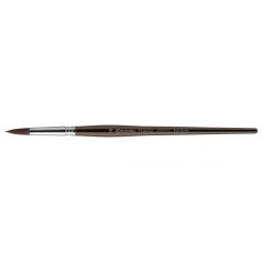   Ecset - Escoda Primera - szintetikus szintetikus Teijin, szőrű ecset, rövidnyelű, kerek, hegyes - 0-s méret