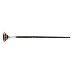   Ecset - Escoda Vintage legyezőecset - szintetikus szőrű legyező ecset, hosszúnyelű - 4-es méret