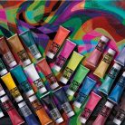 Linófesték, prémium minőségű - 100ml, Metál Arany