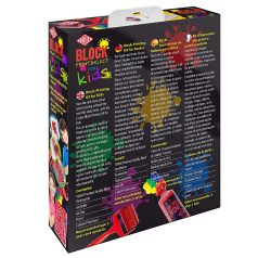 Művészlinókészlet gyerekeknek - ESSDEE Block Printing Kit for Kids - Nyomdakészítéshez