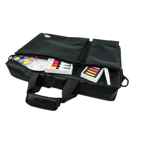 Óriás rajz- és festő művészkészlet, hordozható alumínium festőállvánnyal és utazótáskával - Royal Mi