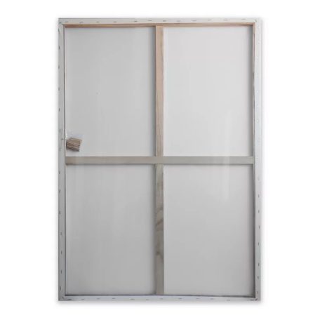 Keretre feszített, alapozott festővászon - Mona Lisa - 50 x 70 cm