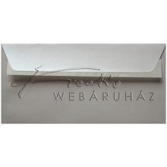 alaxis Ezüstfehér DL boríték csomag - 10 db, 22x11 cm