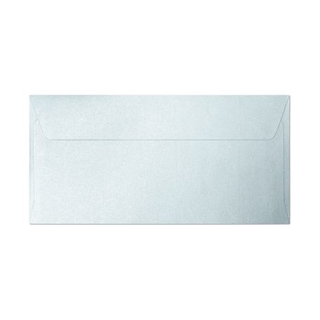 Galaxis Metálfényű DL boríték, 120 gr - 22x11 cm - Világoskék színű