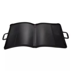   Művész mappa - fekete műanyag, esőálló, cipzáras - 73 x 53 cm - B2