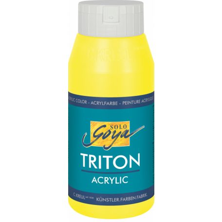 KREUL SOLO GOYA Triton Acrylic 750 ml - Fluoreszkáló sárga