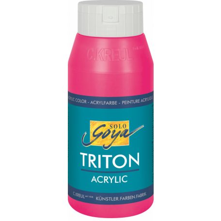 KREUL SOLO GOYA Triton Acrylic 750 ml - Fluoreszkáló pink