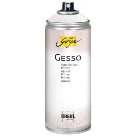KREUL SOLO GOYA Gesso Alapozó Spray - Fehér 400 ml
