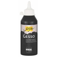 KREUL SOLO GOYA Gesso Primer - Fekete 250 ml