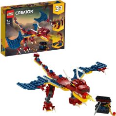   Építőjáték - LEGO Creator - Tűzsárkány - 3 az 1-ben készlet